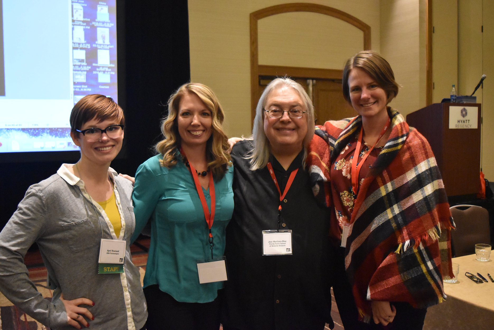 Jose Martinez-Diaz, April Rowland, Kristin Myers-Kemp, and Emily Meyer