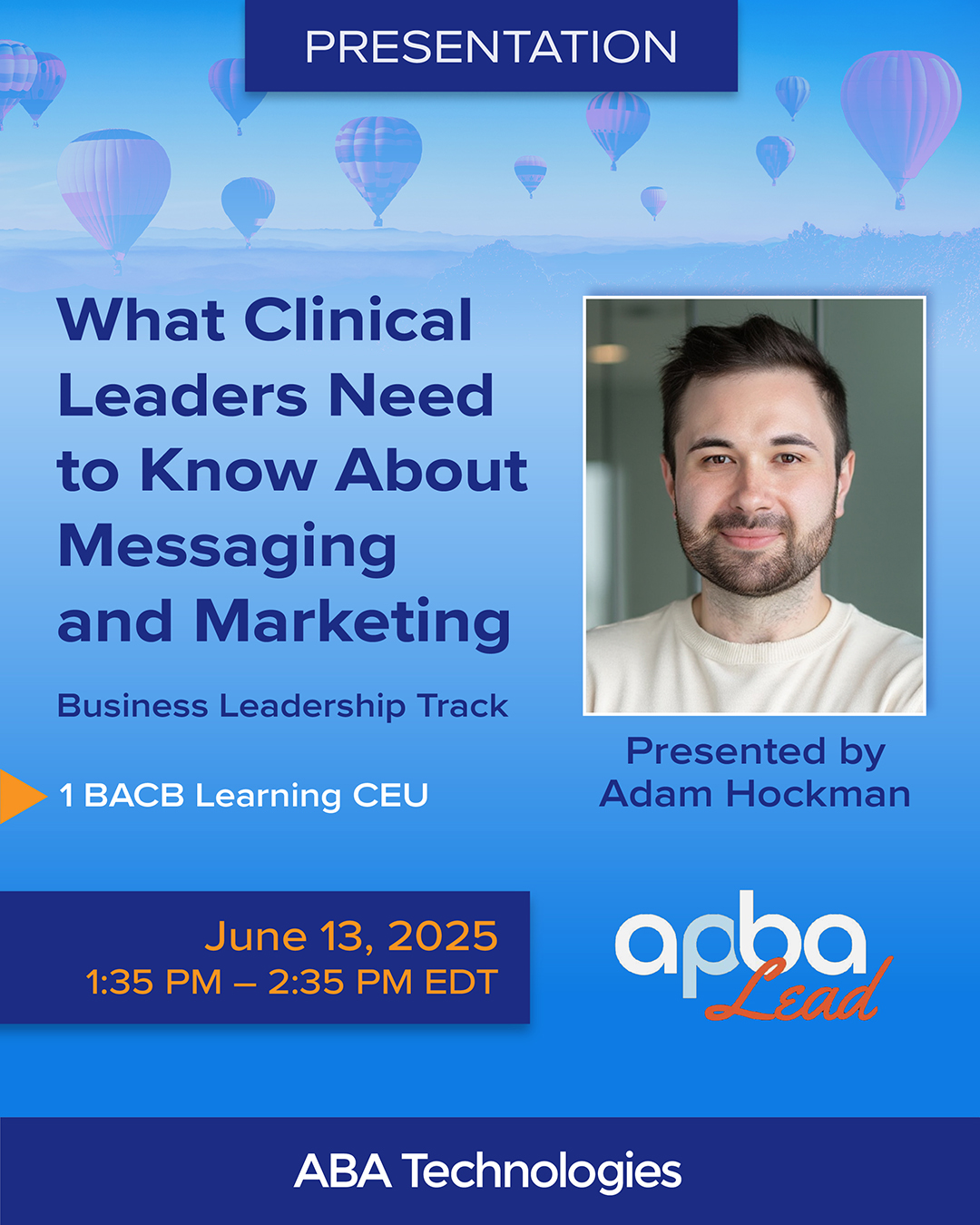 Adam APBA Talk