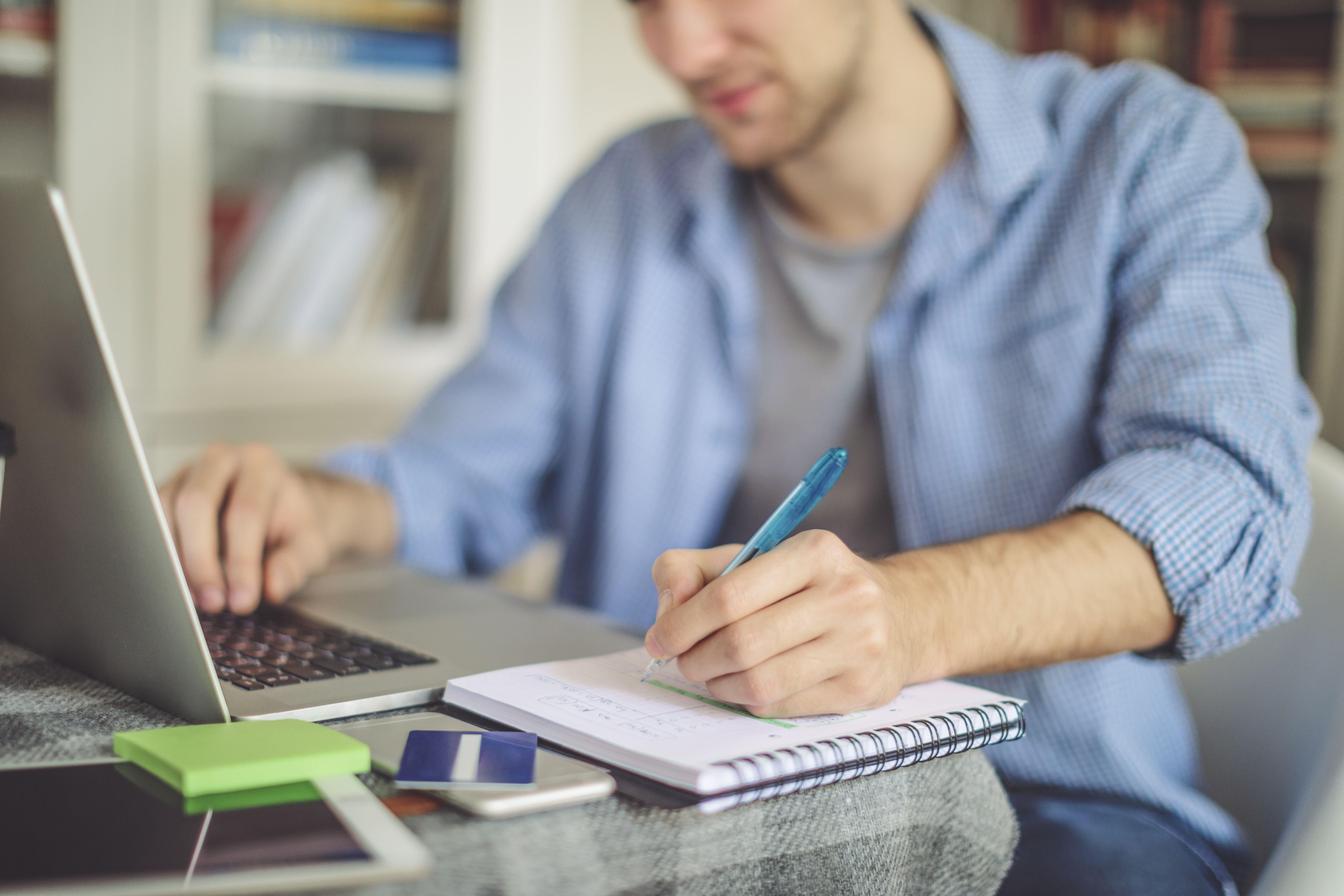 A student taking the BCBA Exam