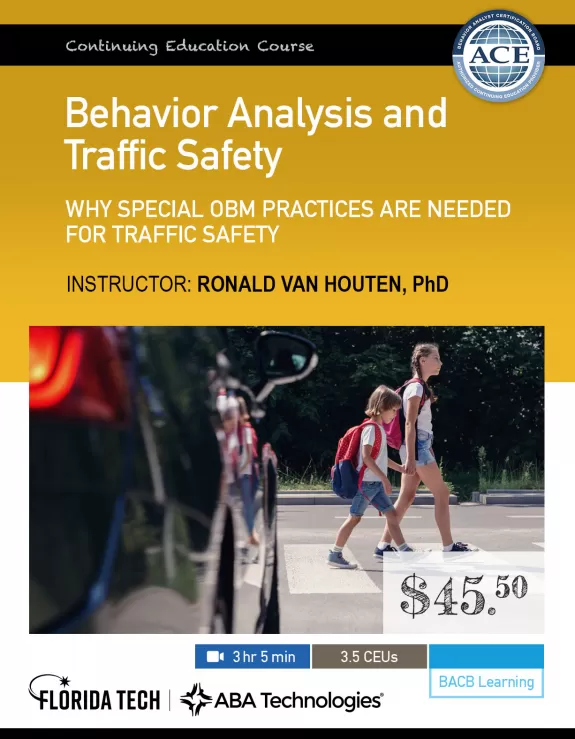 Behavior Analysis and Traffic Safety Course Image