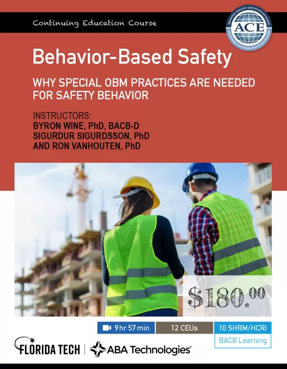 Behavior Based Saftey