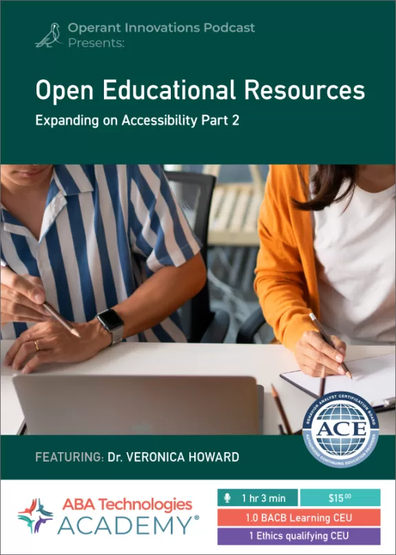 Open Educational Resources Part 2 Podcast CE Image