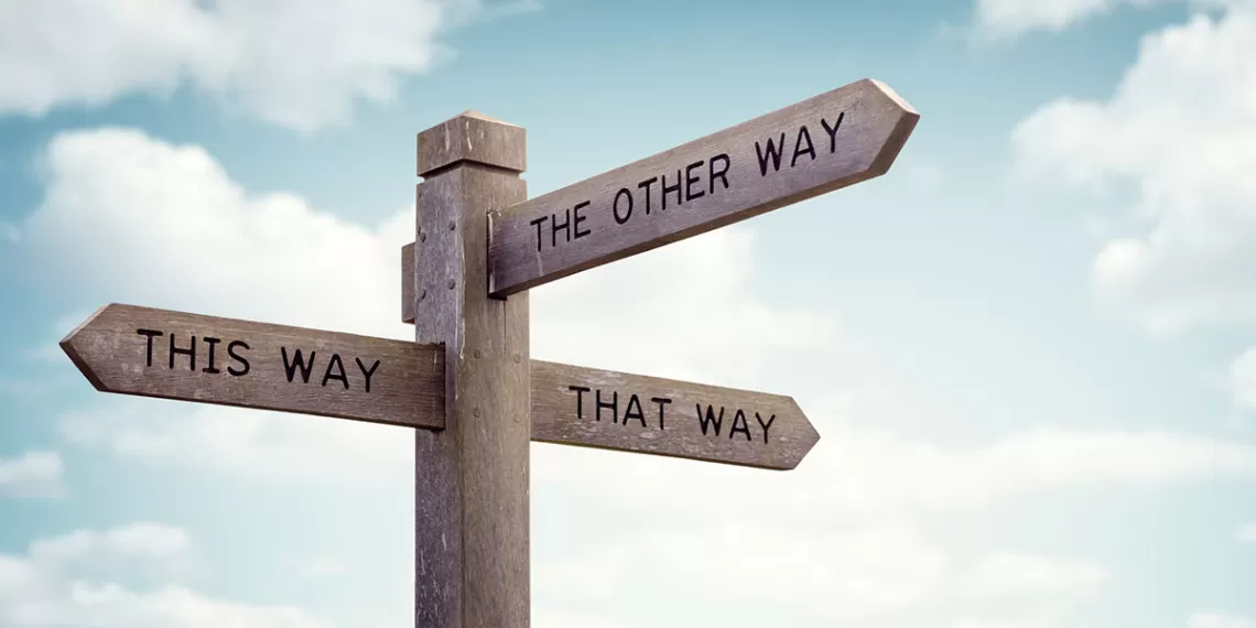 Directional Sign Post