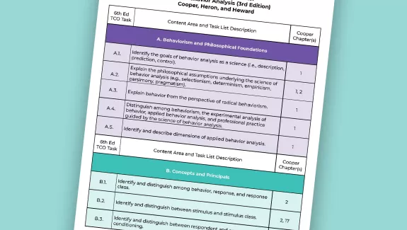 6th Ed task-to-course tracker