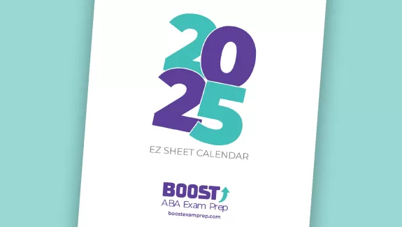 BOOST EZ Sheet Calendar