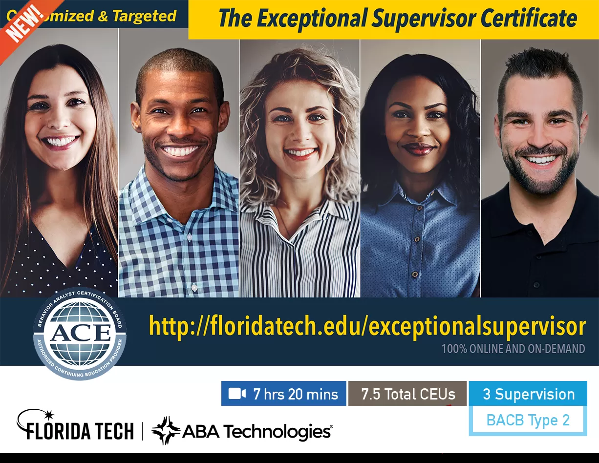 Exceptional Supervisor Certificate