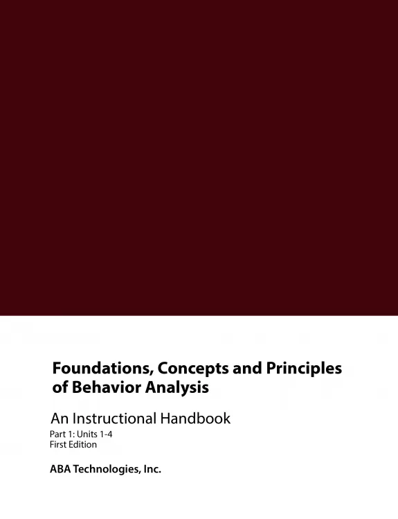 BEHP5011 Foundation Concepts Principles 1 Cover Image