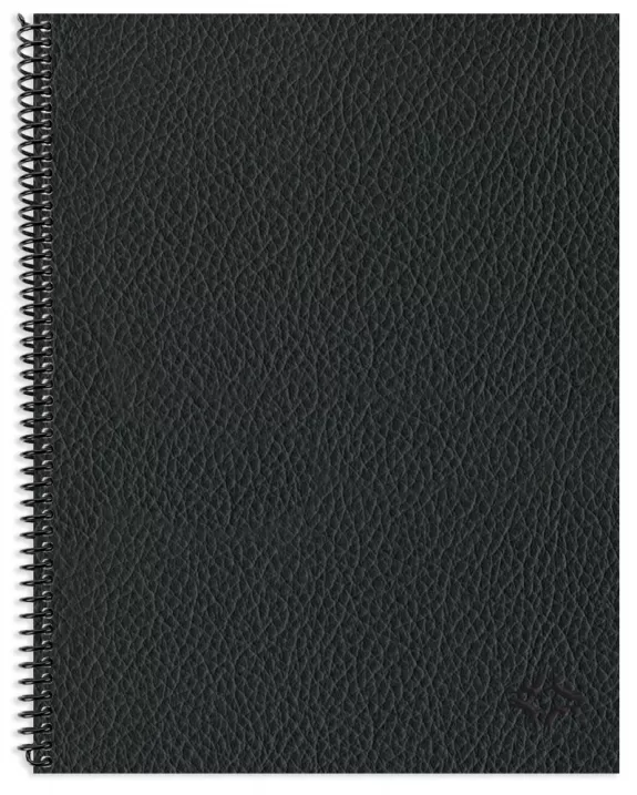 Planner Black Coil Front Image
