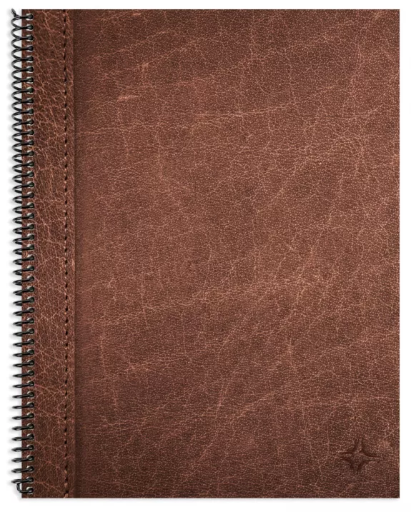 Planner Brown Coil Cover Image