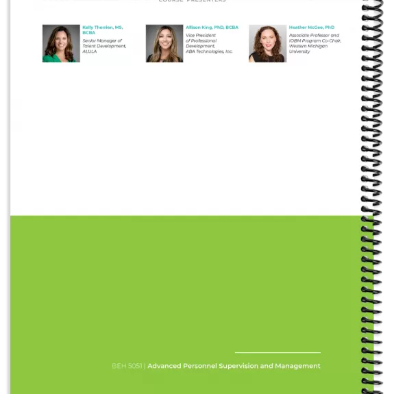 BEH 5051 Book Back Cover