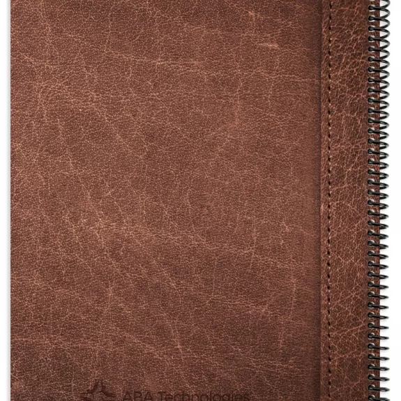 Planner Brown Coil Back Image