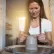 Woman Working at Ceramics and Pottery Wheel